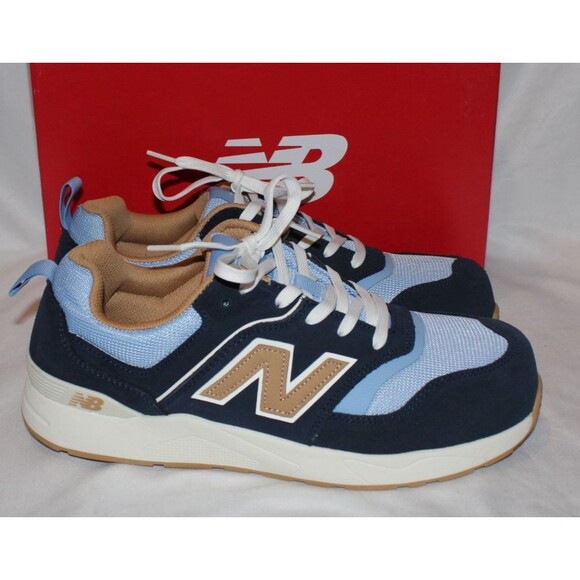 New Balance Elite Lite Men Composite Toe Electrical Hazard Work Shoe Blue - Picture 2 of 8